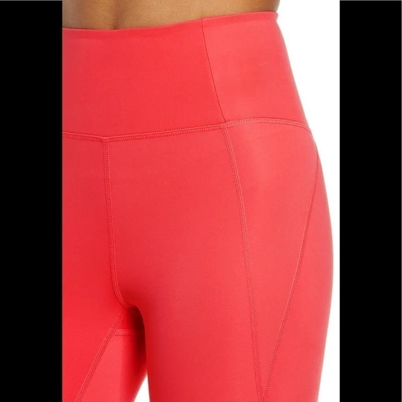 Girlfriend Collective High-Rise Compressive Leggings in Geranium - Picture 3 of 6